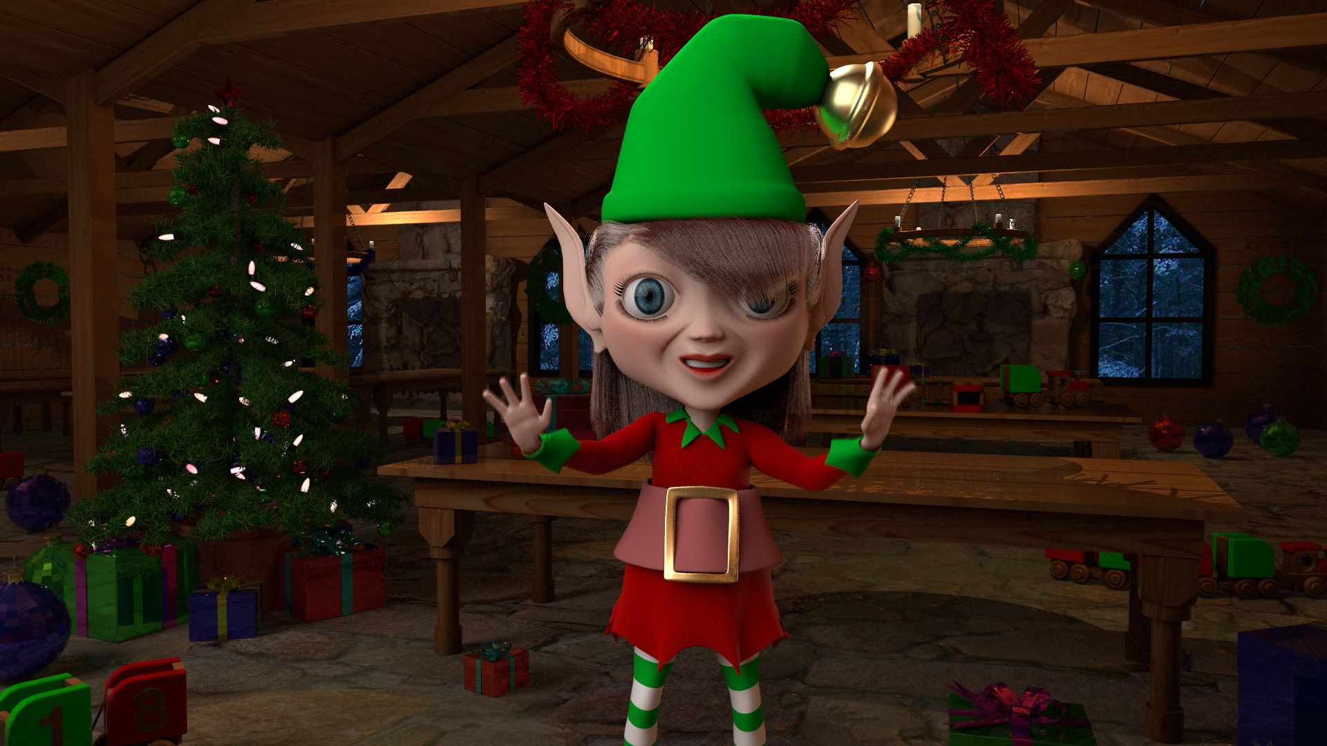 Ribby Hall Winter Wonderland Elf